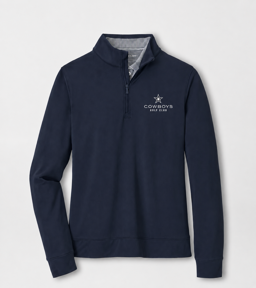 Women's Essential Perth Quarter Zip - Navy