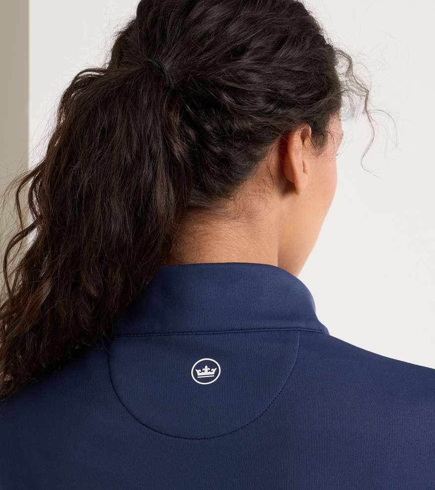 Women's Essential Perth Quarter Zip - Navy