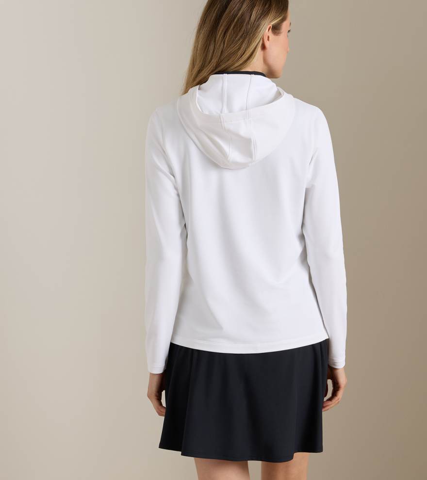 Women's Pine Performance Hoodie - White