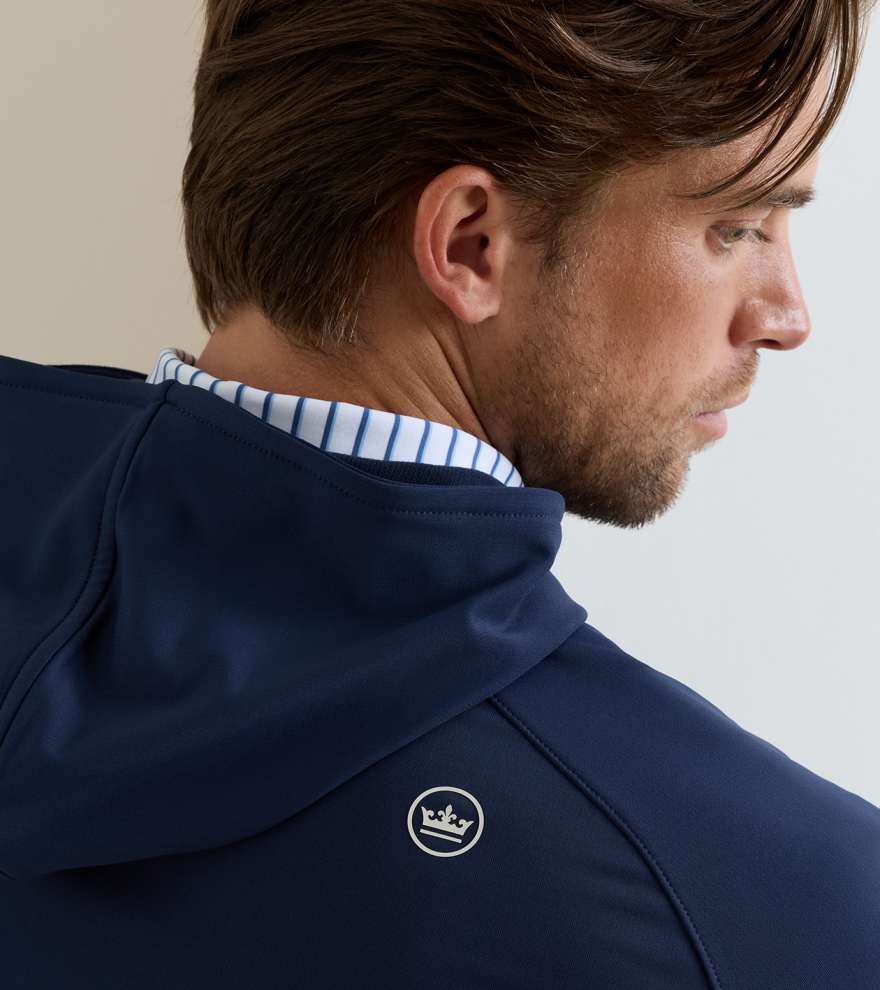 Men's Performance Pine Hoodie - Navy