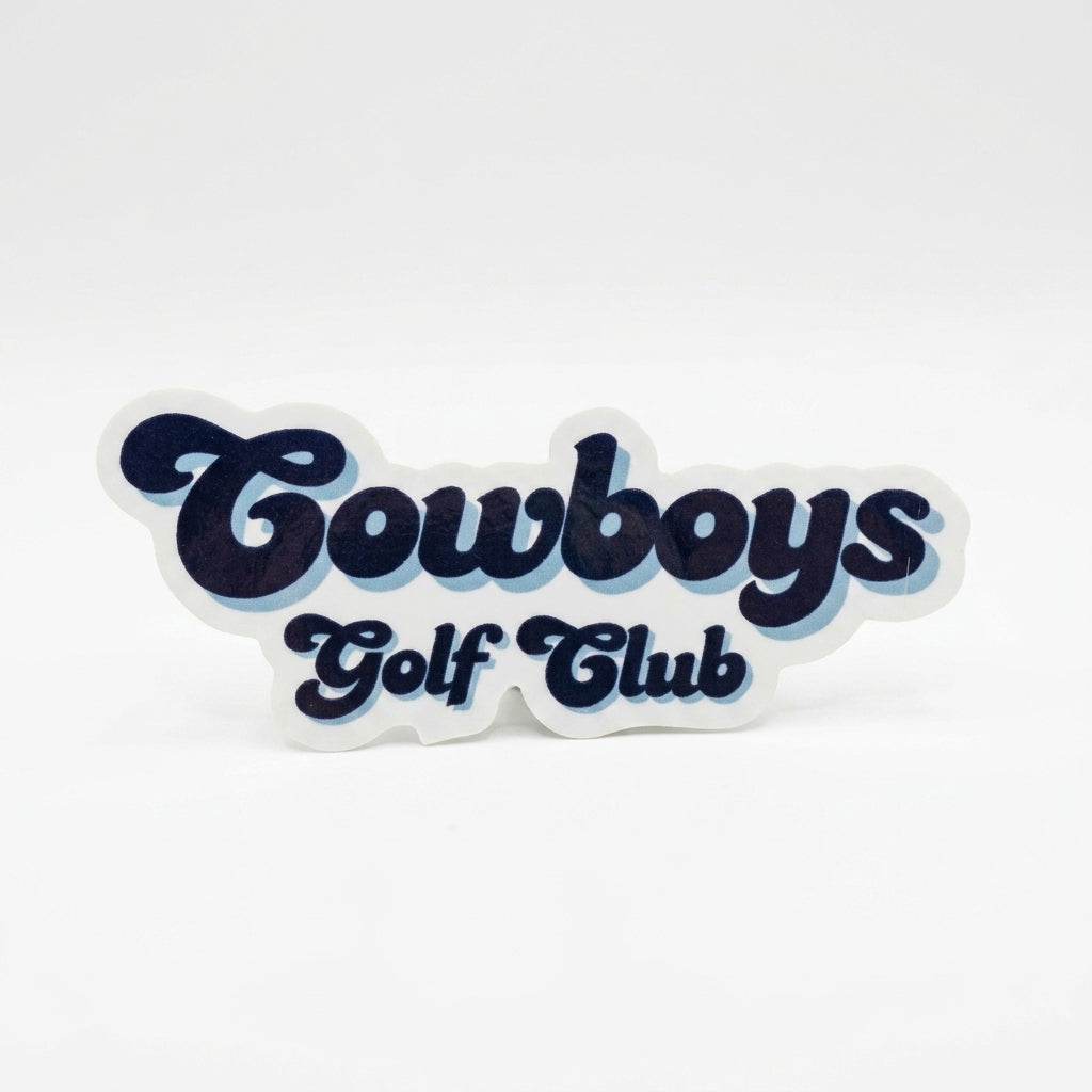 Bubble Script Sticker