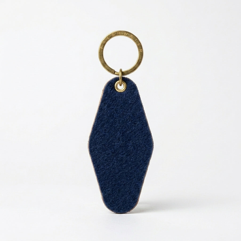 Leather Retro Keychain