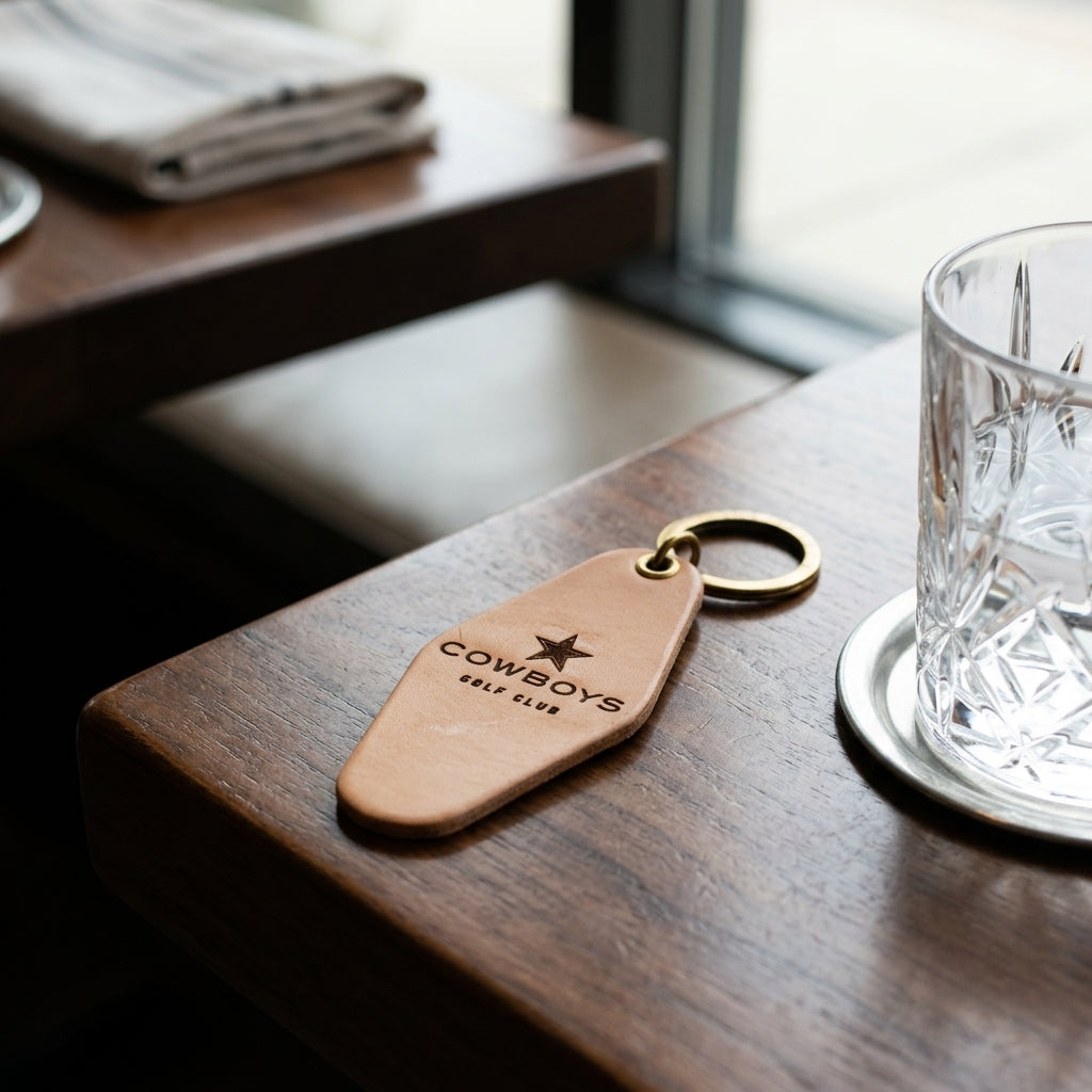 Leather Retro Keychain