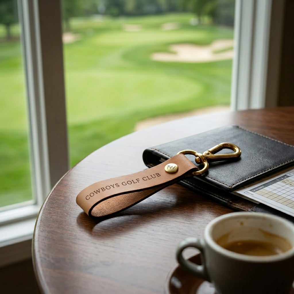 Leather Loop Keychain