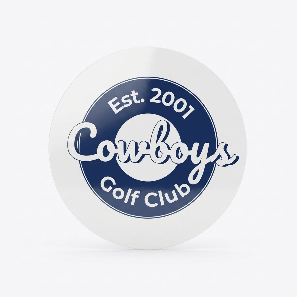 Round Retro Sticker