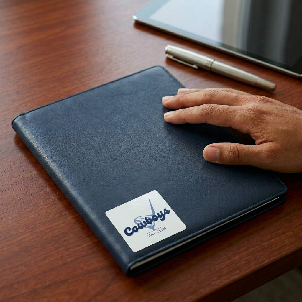 Golf Script Sticker