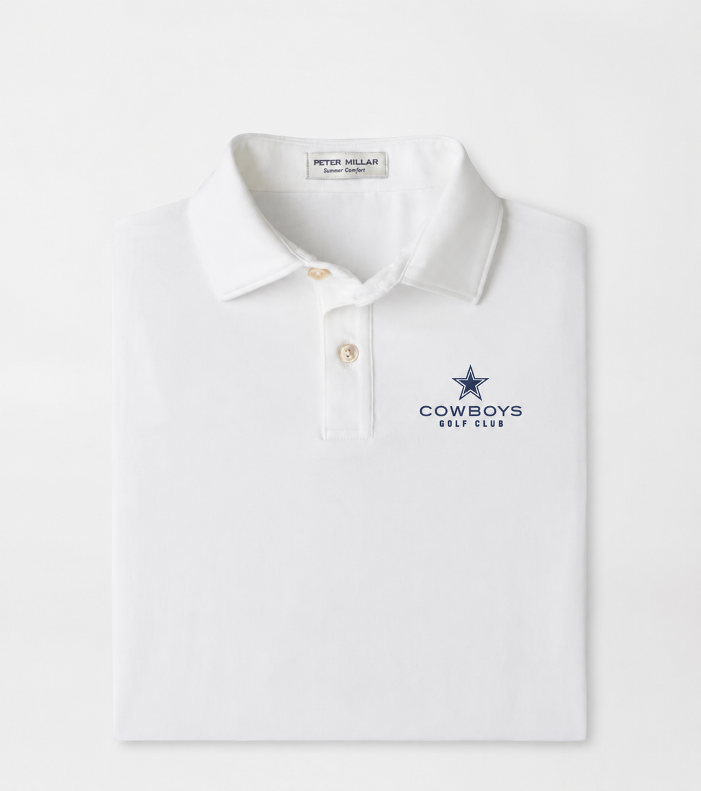 Youth Solid Performance Polo - White